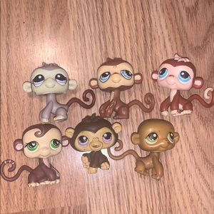 LPS set of monkeys